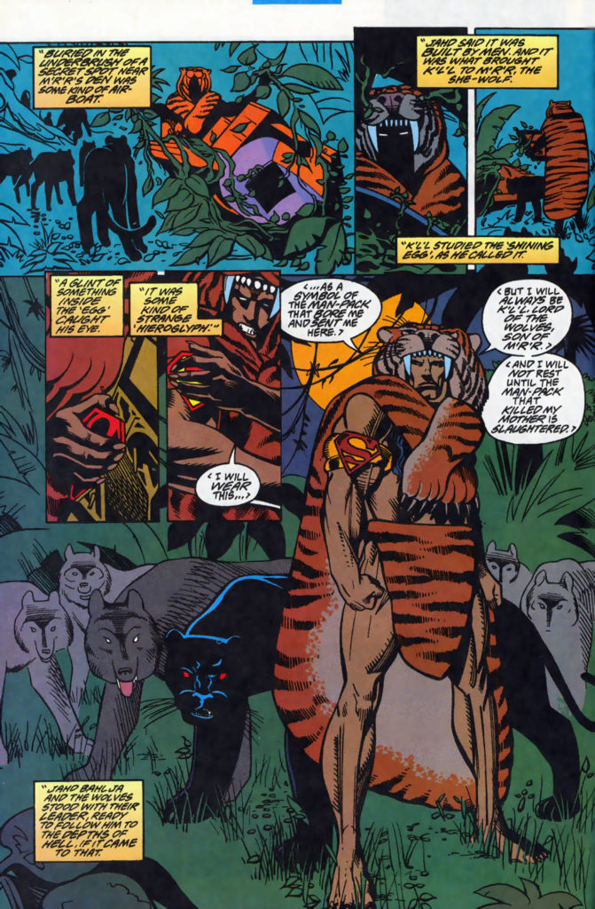Superman Annual #6: K'l'l declares vengeance for his mother