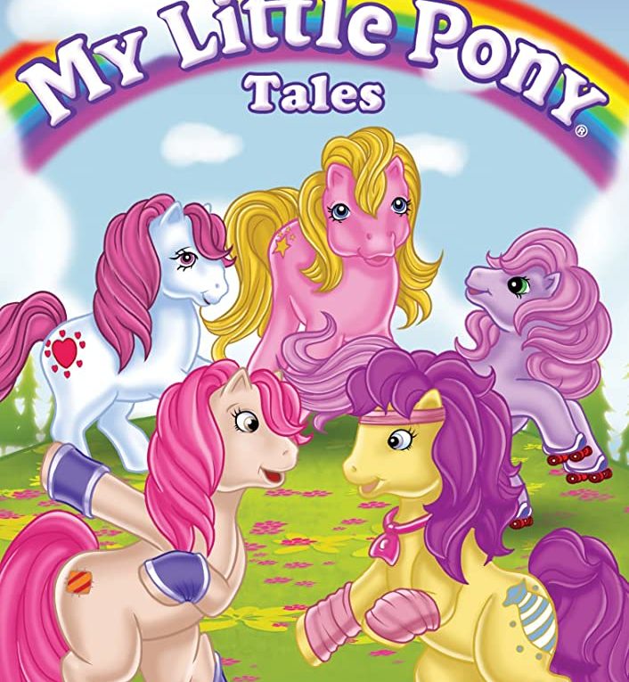 My Little Pony Tales DVD cover, showing the main 5 ponies